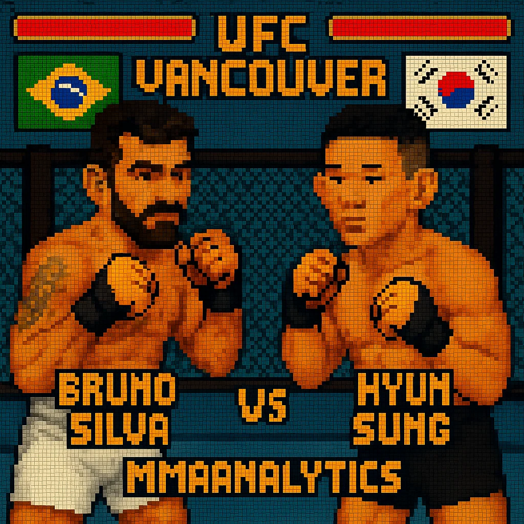 Bruno Silva vs Hyun Sung Park - UFC Vancouver